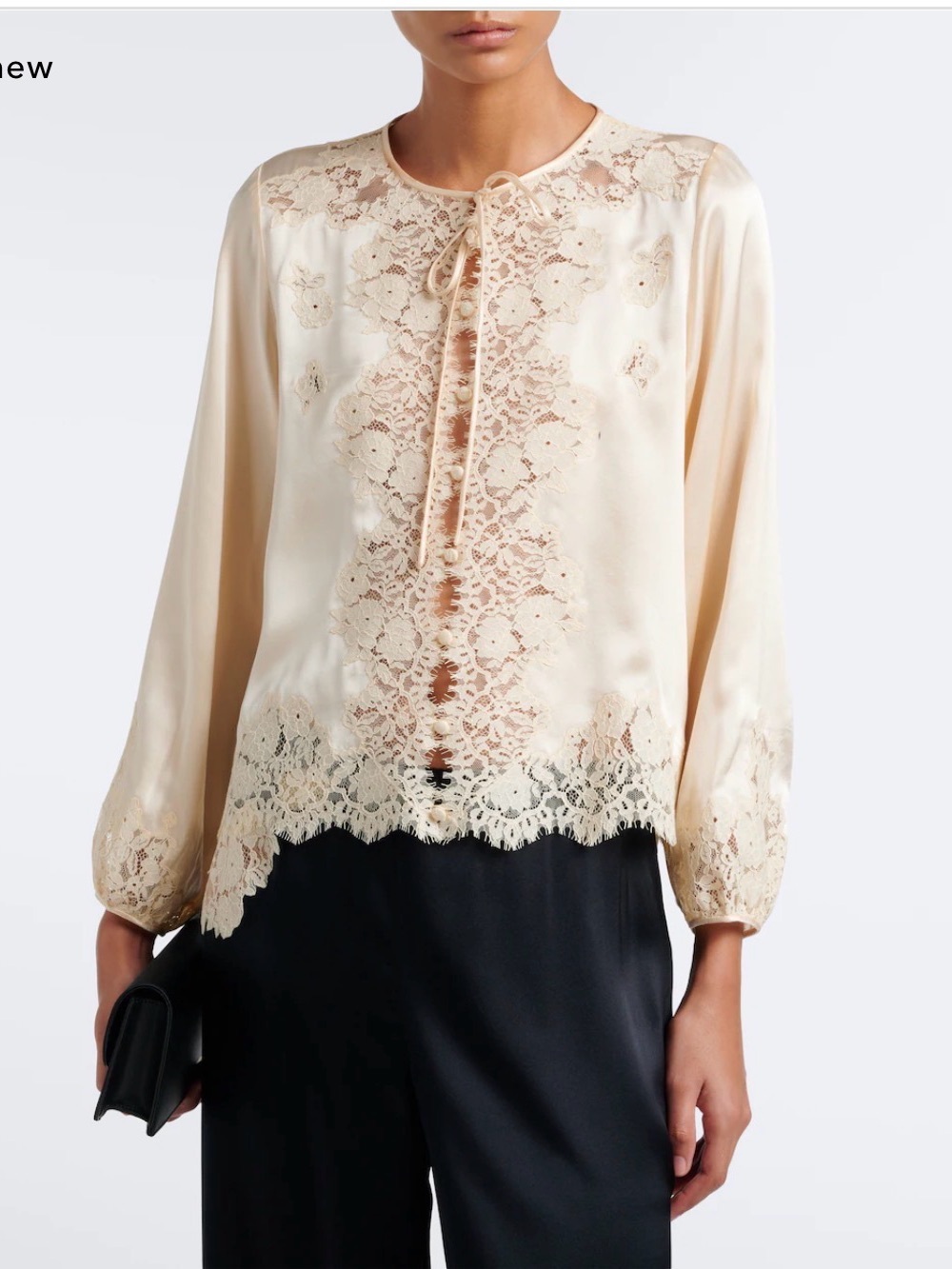 Doen Lucine silk top size medium